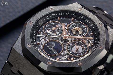 audemars piguet black ceramic replica|audemars piguet black skeleton price.